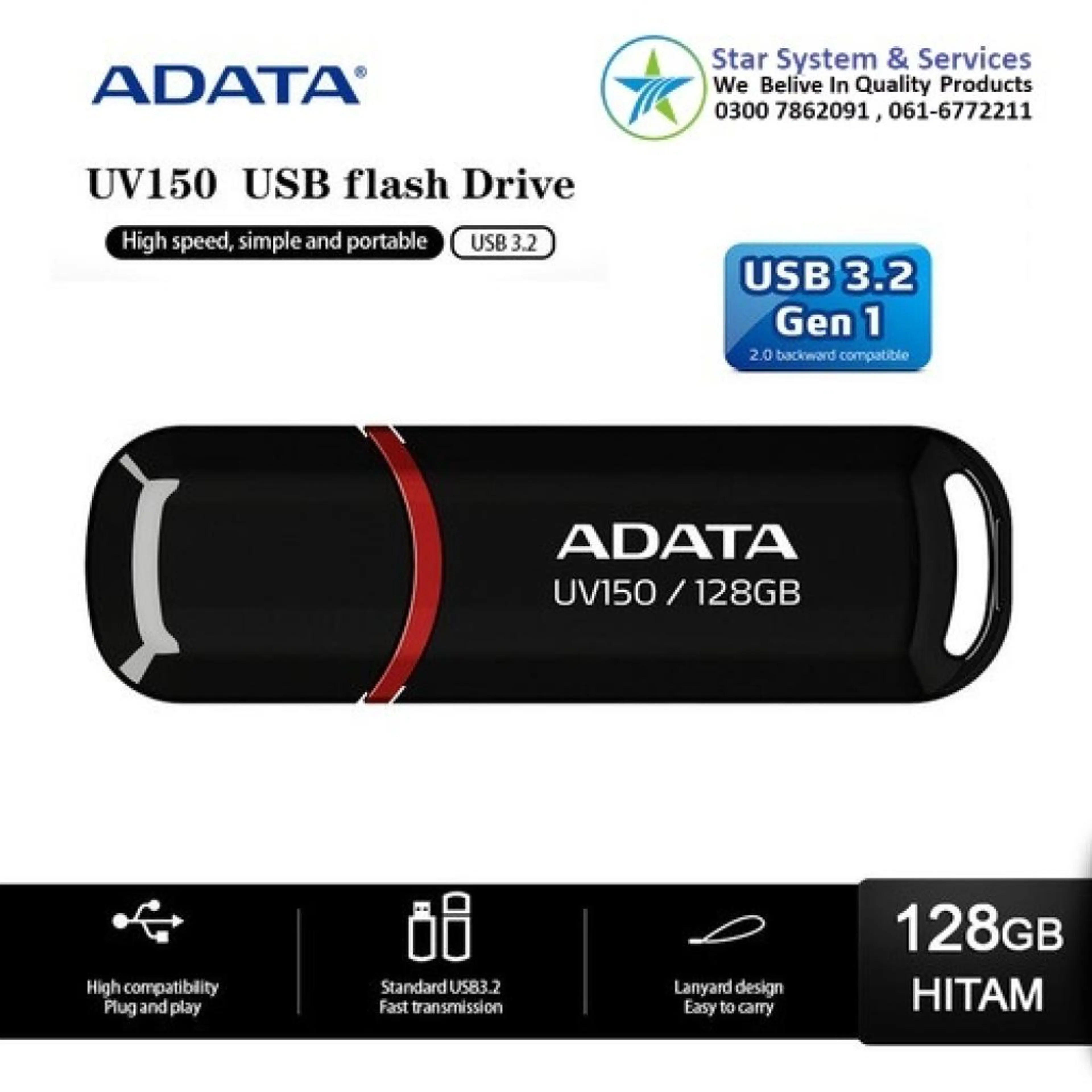 ADATA UV150 3.2 USB Flash (with cap)