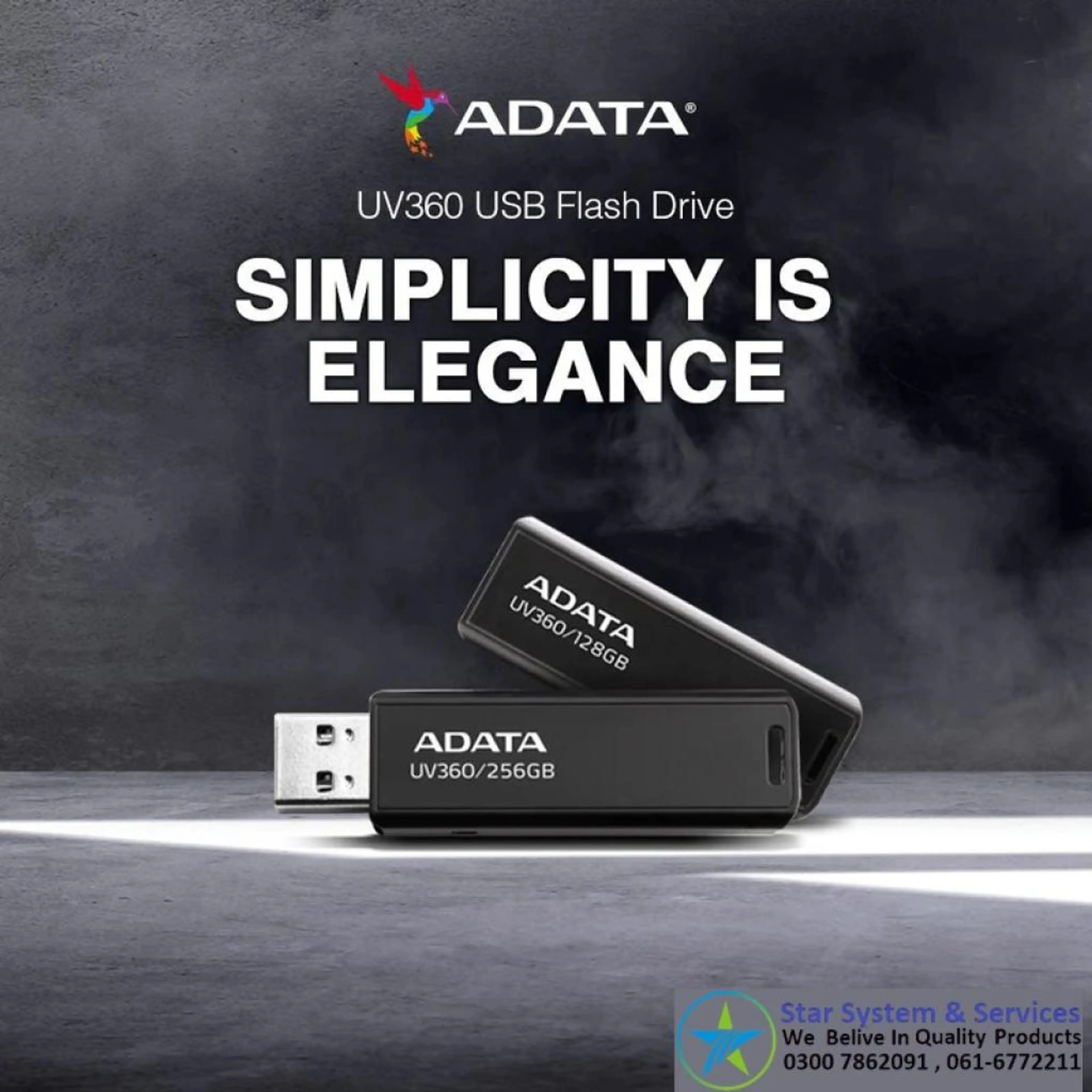 ADATA UV360 Metal USB 3.2 Flash Drive 32GB