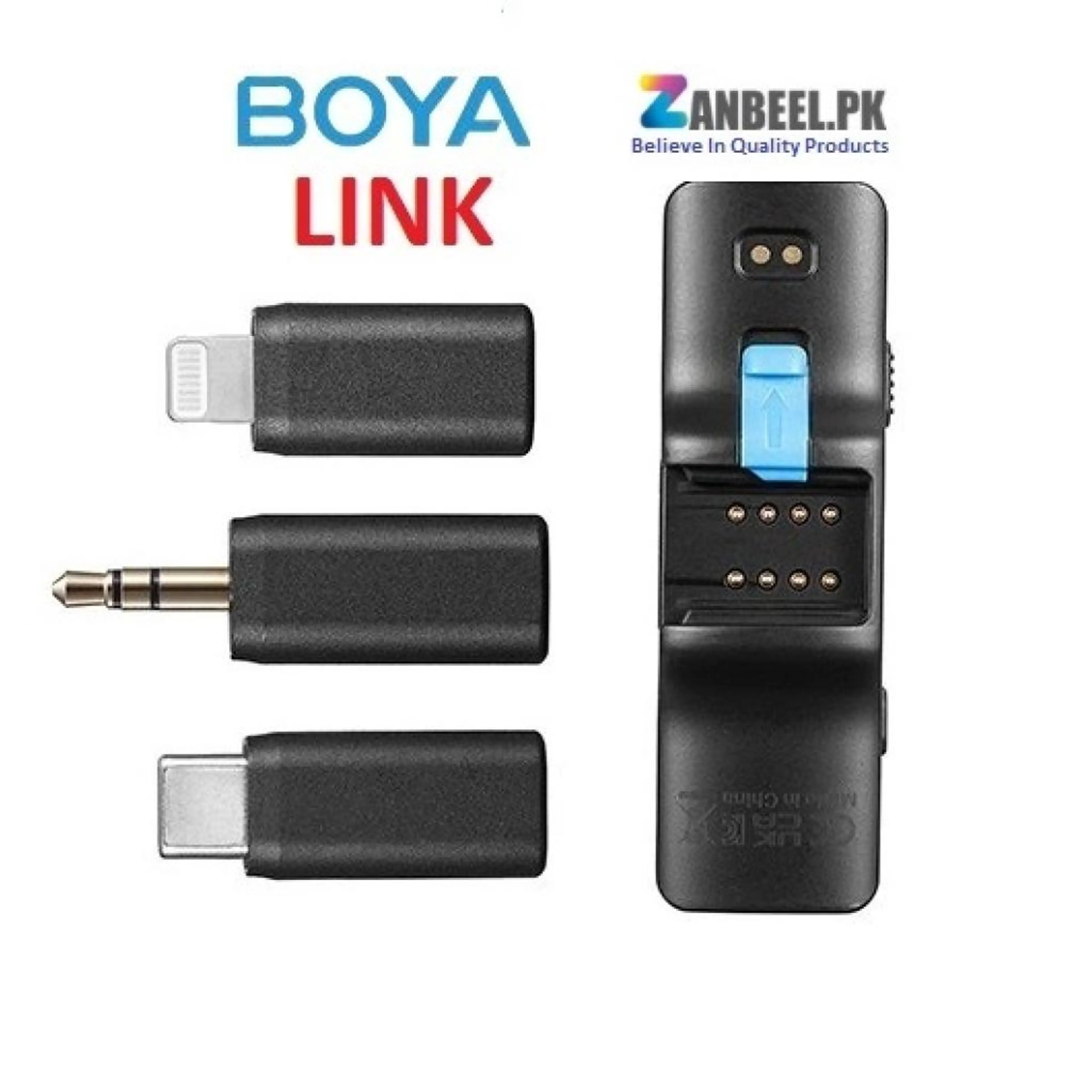 BOYA LINK All-in-one Design Wireless Microphone System With 2 Year Official Warranty