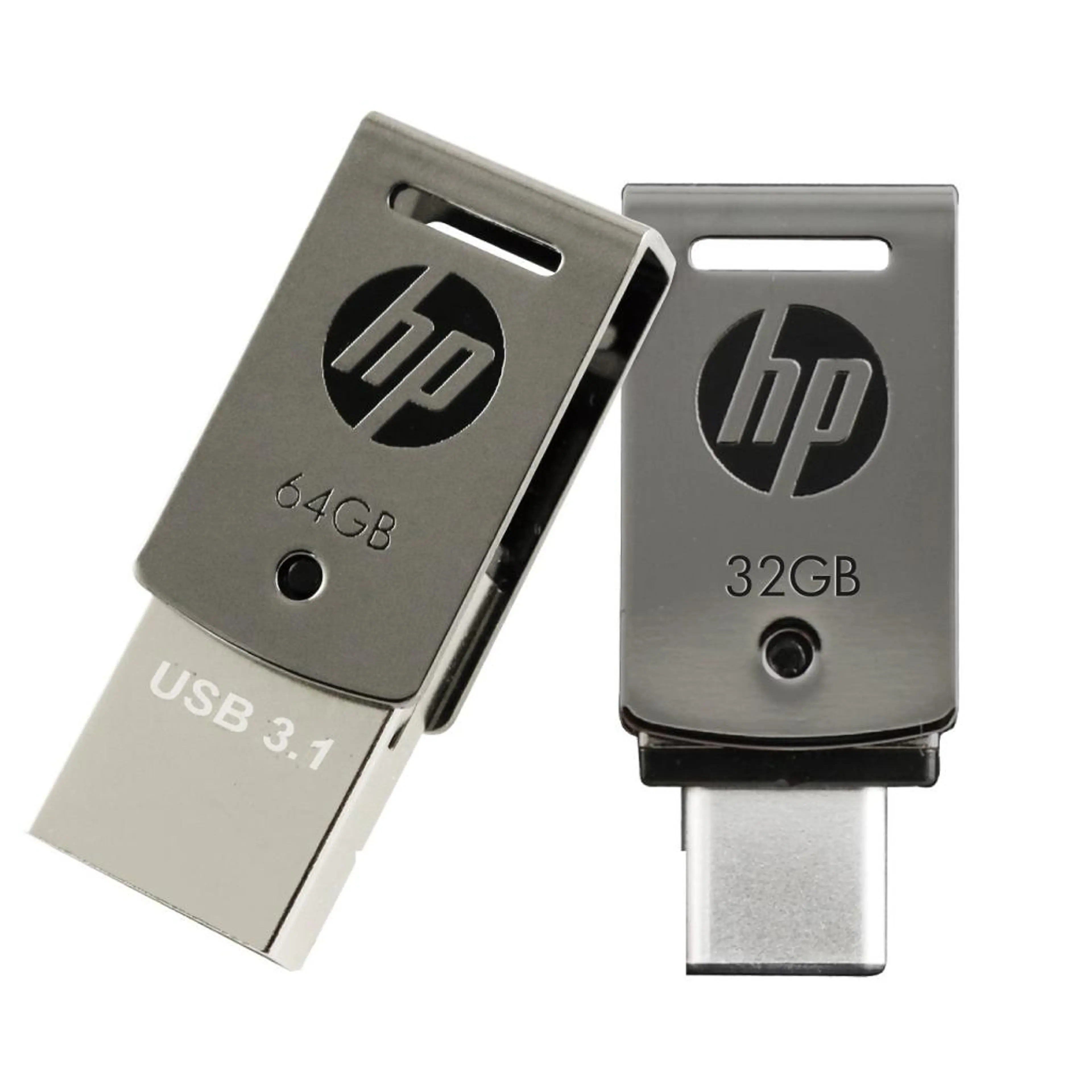 HP x5000M OTG 3.1 USB Pen Drive (Metallic) 16GB