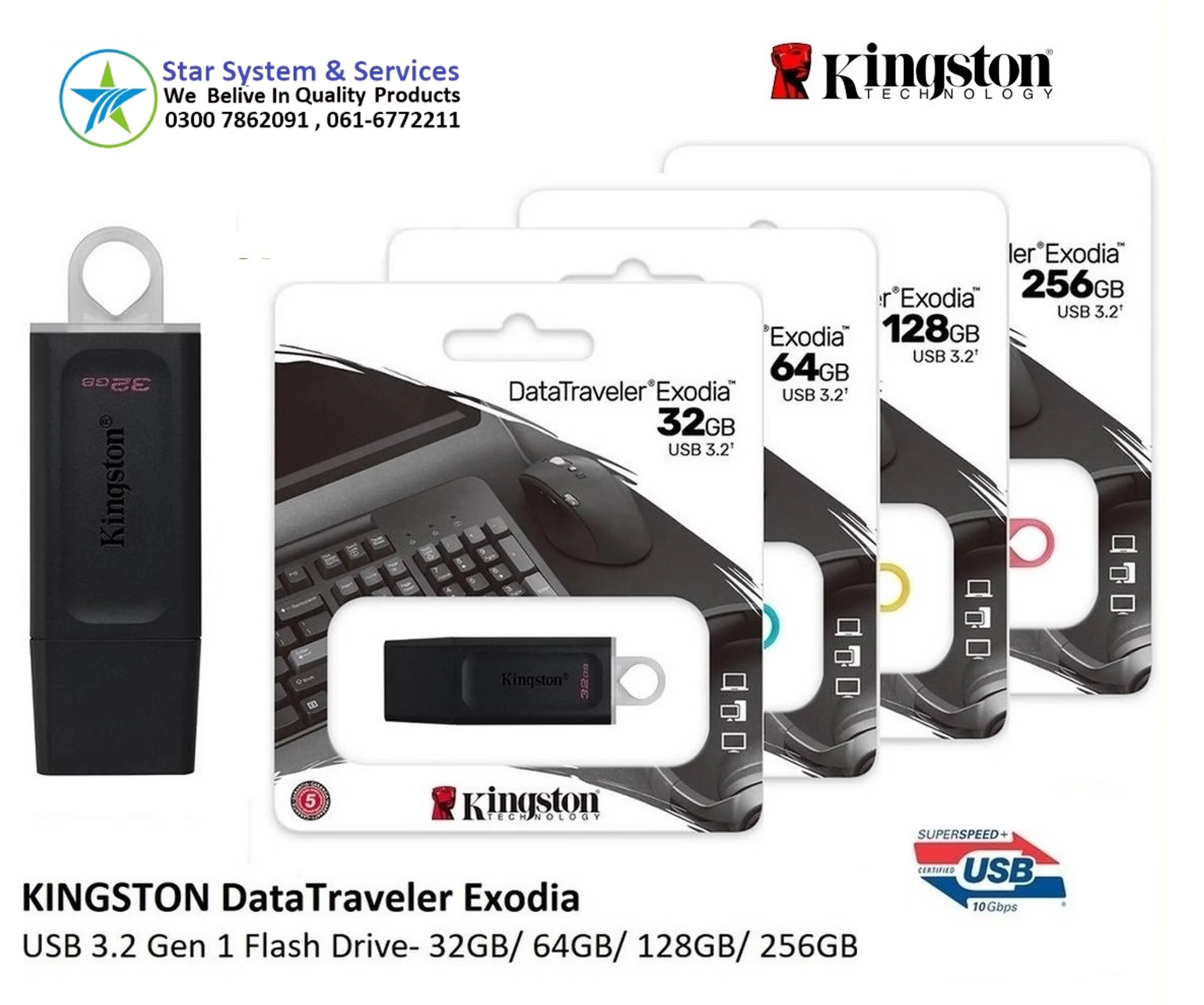 Kingston DT-Exodia 3.2 USB Flash