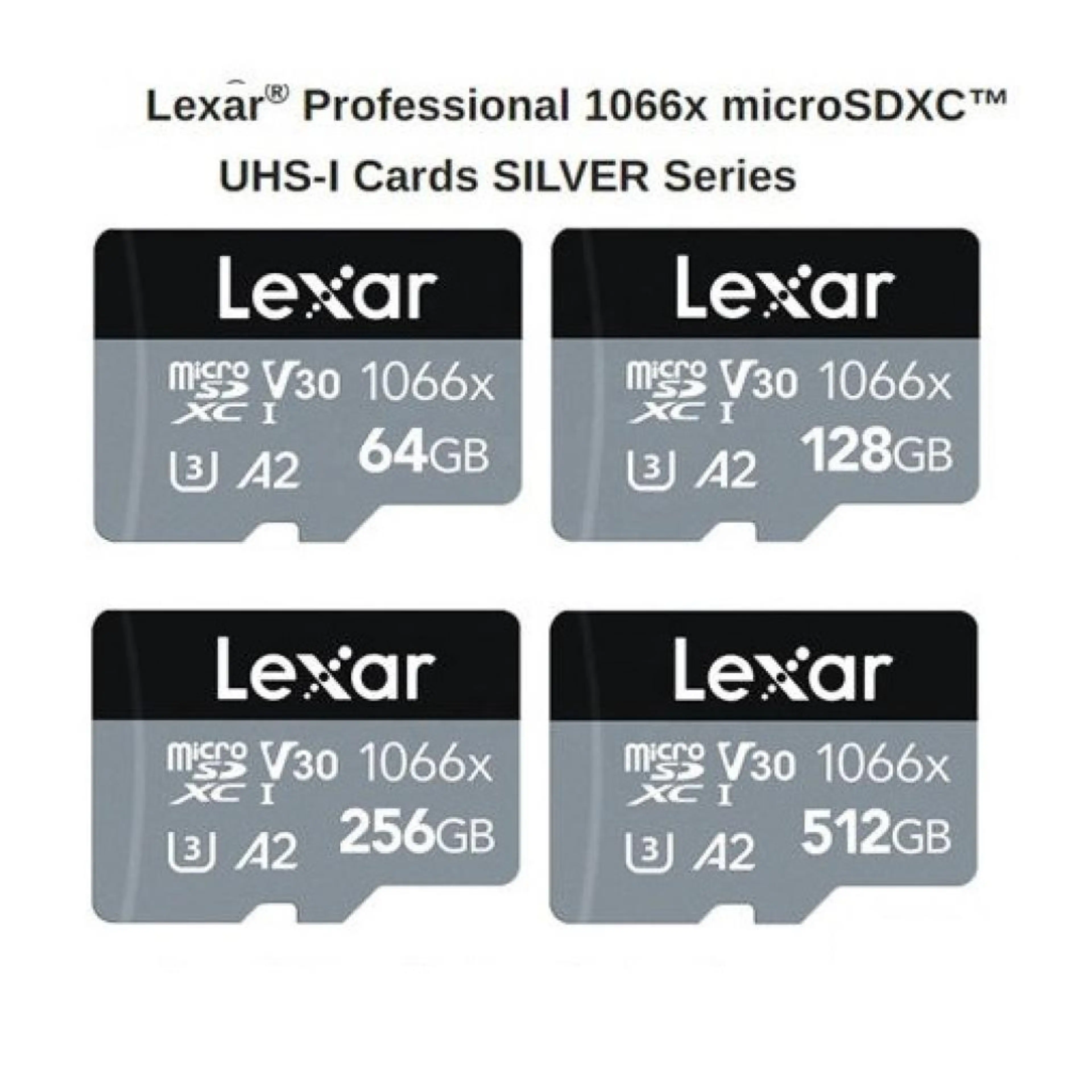 LEXAR 1066x 160mb/s (A2) MICRO CARD 32GB