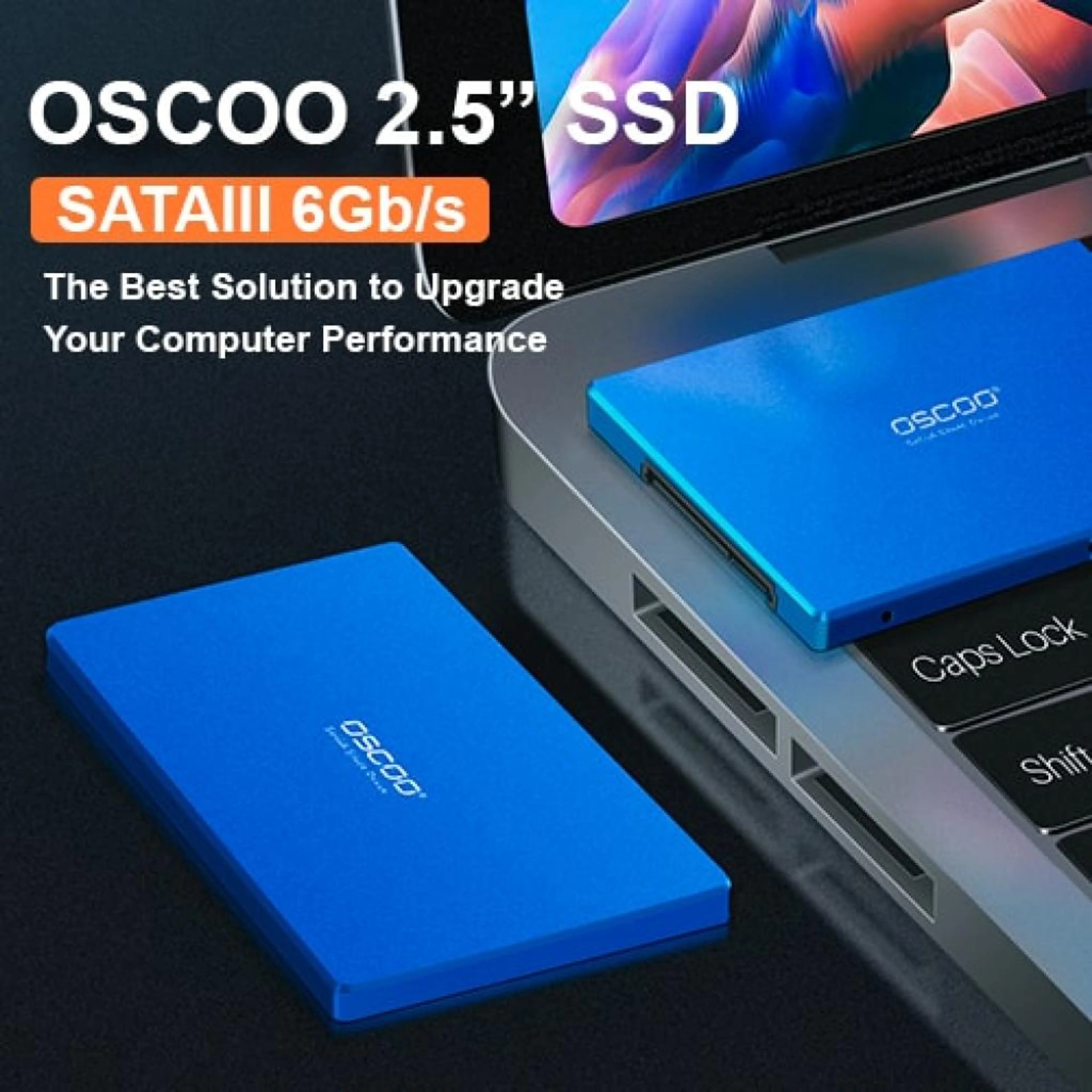 OSCOO BLUE 3D NAND 2.5" SATA SSD