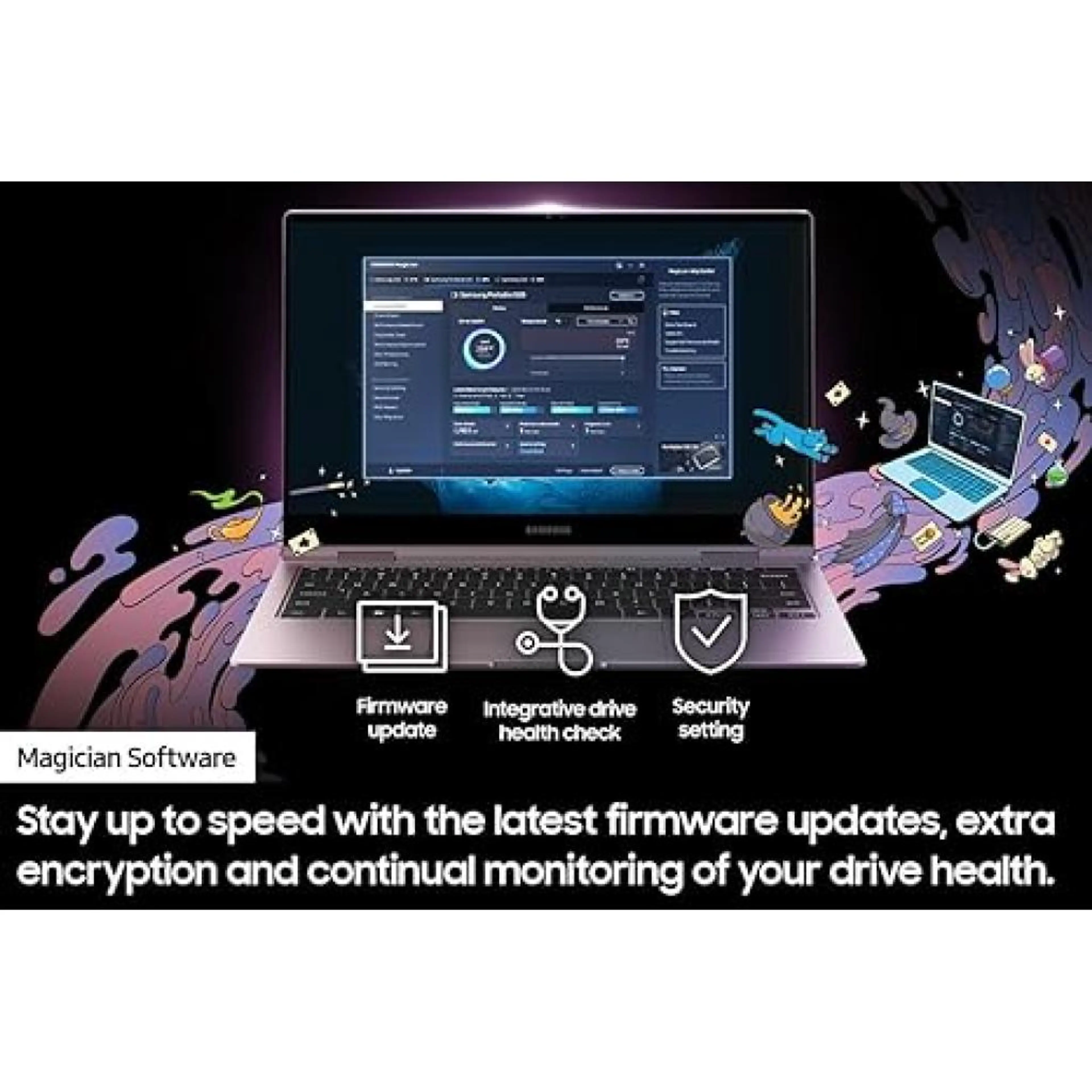 SAMSUNG T9 2000MB/s 3.2 Gen 2 Portable SSD