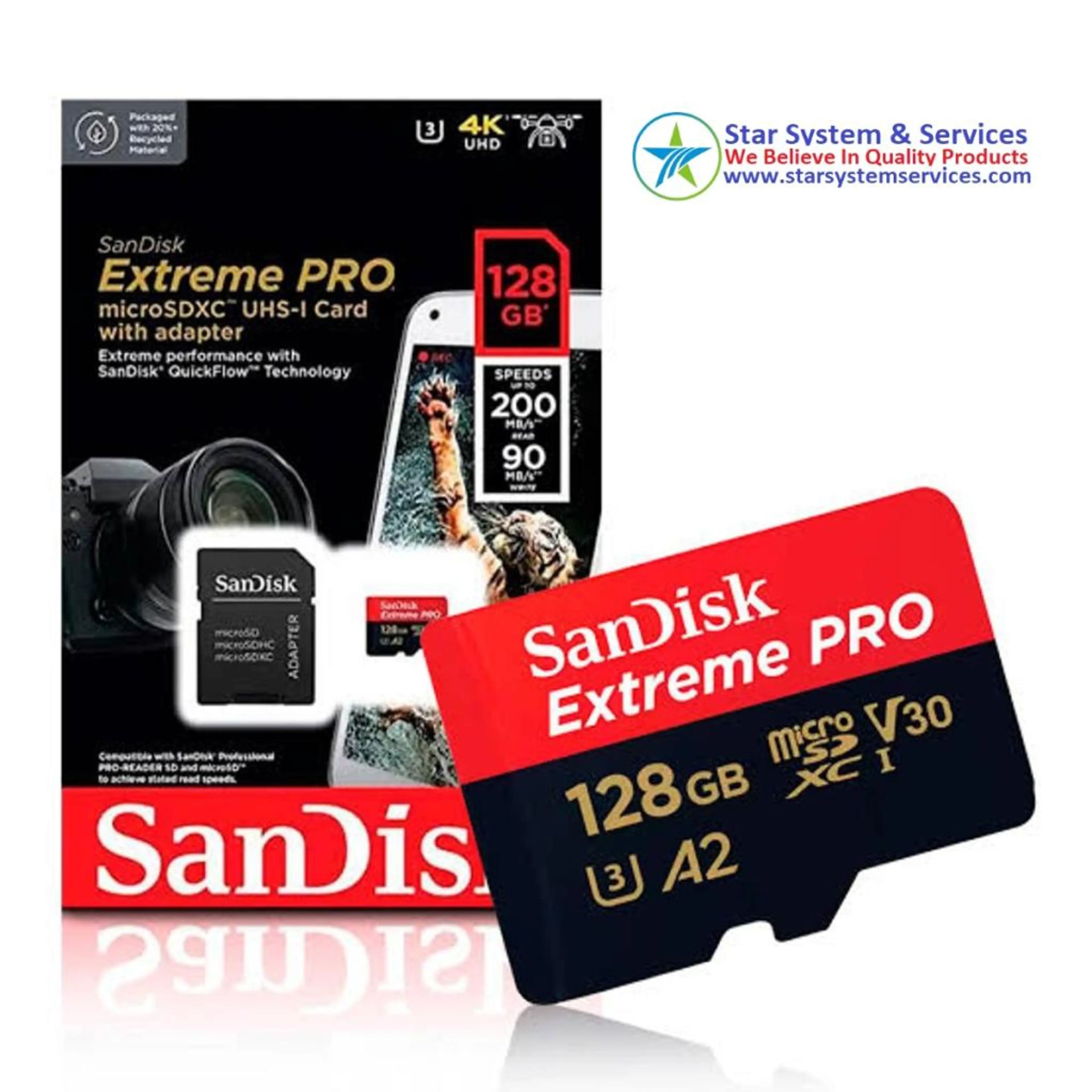 SanDisk 200MB/s Extreme Pro Micro SD Card 64GB