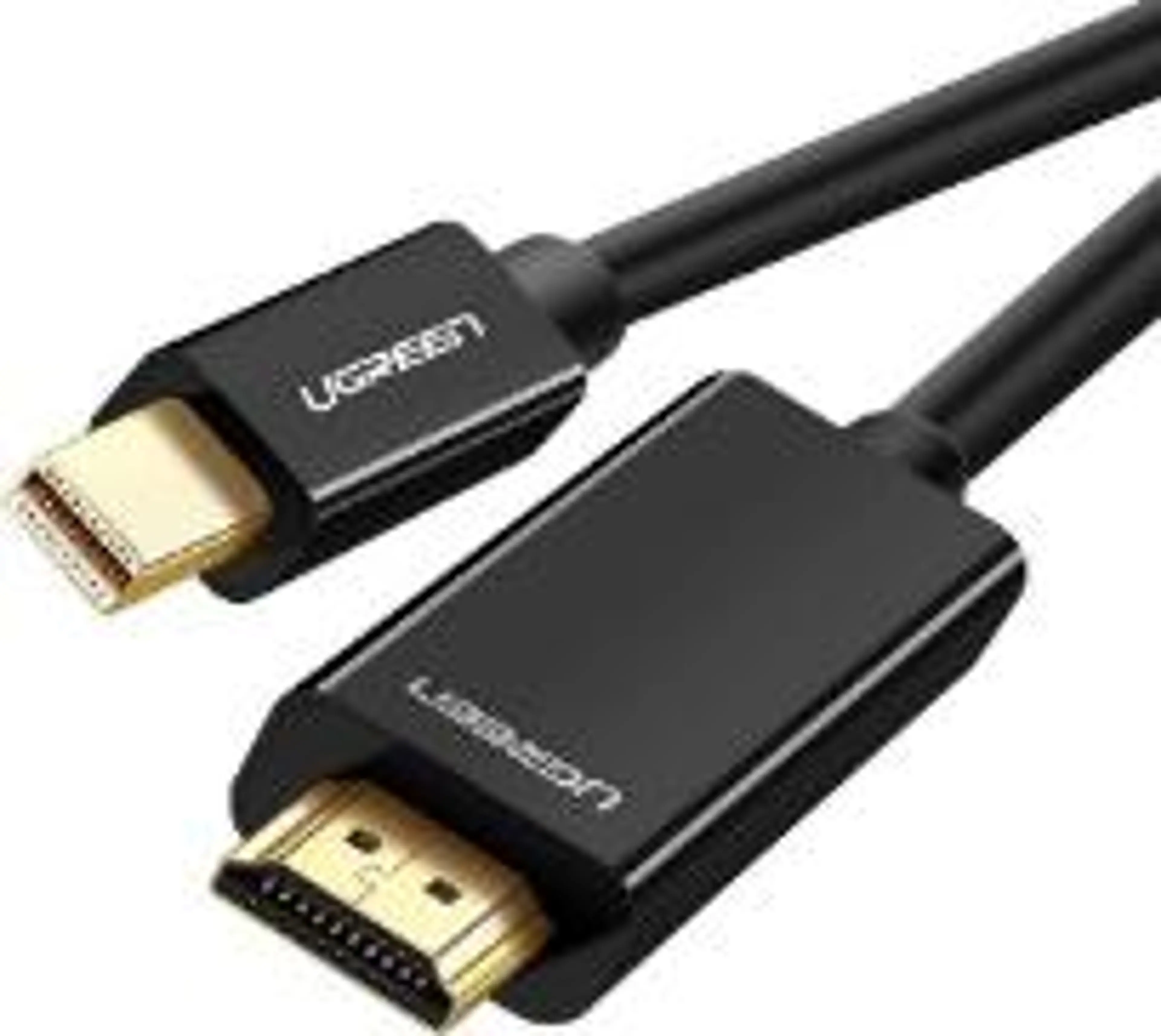 UGREEN MINI DP MALE TO HDMI CABLE 4K (BLACK)
