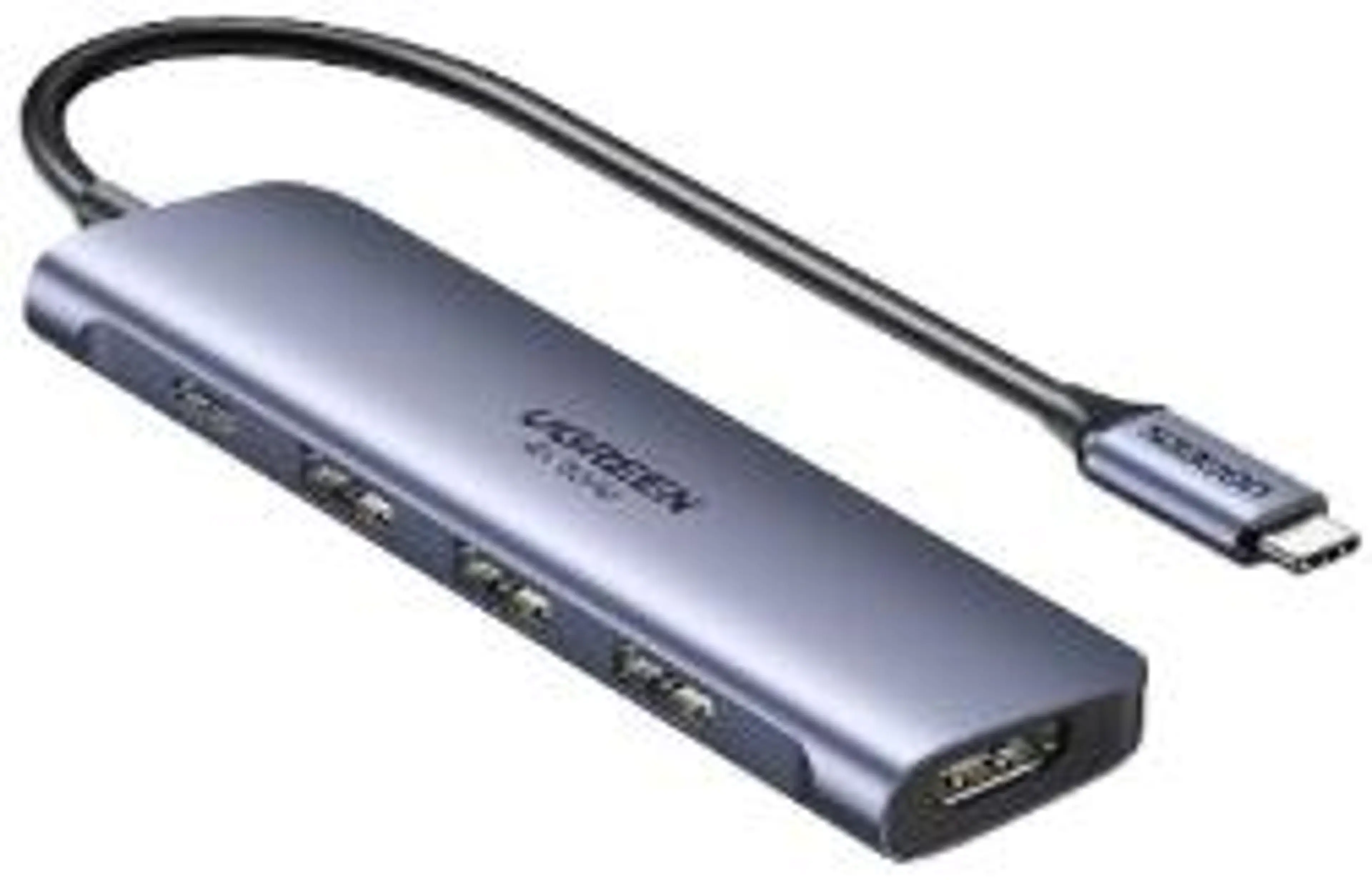 UGREEN USB-C MULTIFUNCTION ADAPTER (SPACE GREY)